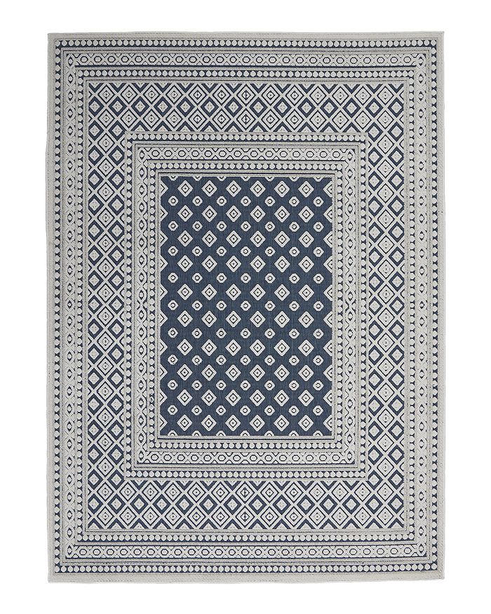 Nourison Key Largo Klg02 Area Rug, 8'10 X 11'10 In Blue