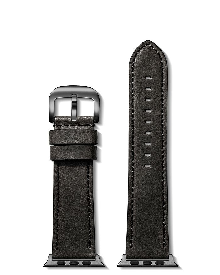 SHINOLA LEATHER STRAP FOR APPLE WATCH, 24MM,S1120172907