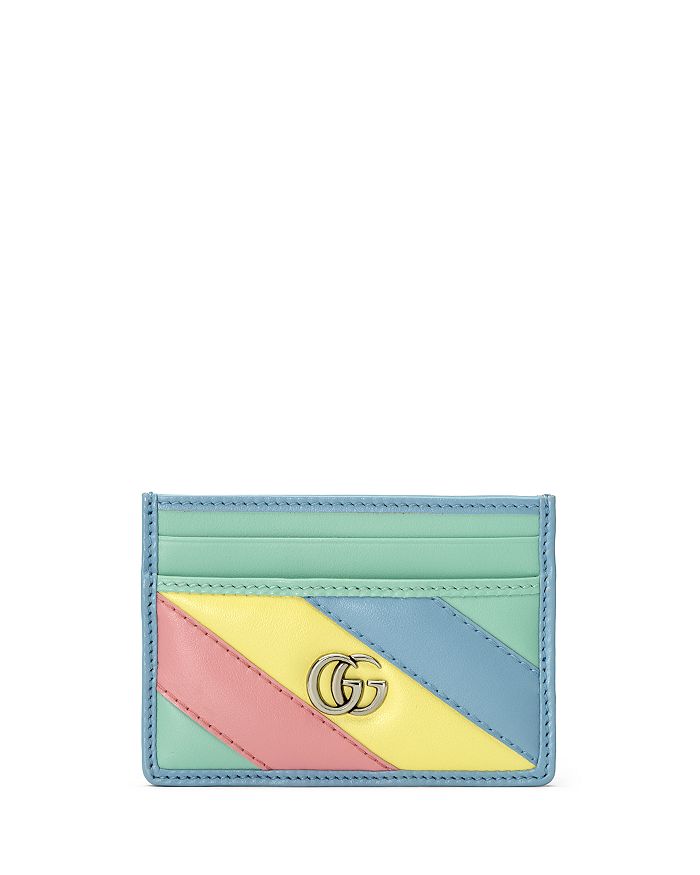Gg marmont matelassé on sale leather card case