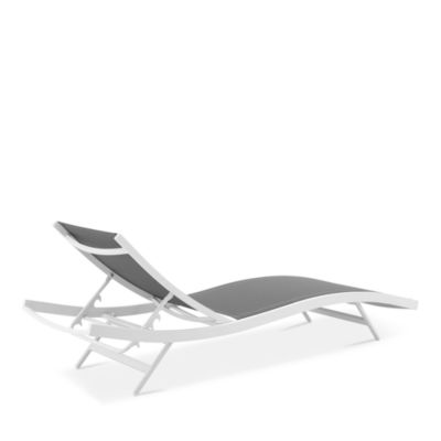 Glimpse Outdoor Patio Mesh Chaise Lounge Chair
