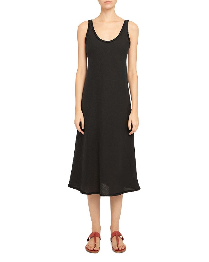 Theory Spring Linen Midi Dress | Bloomingdale's