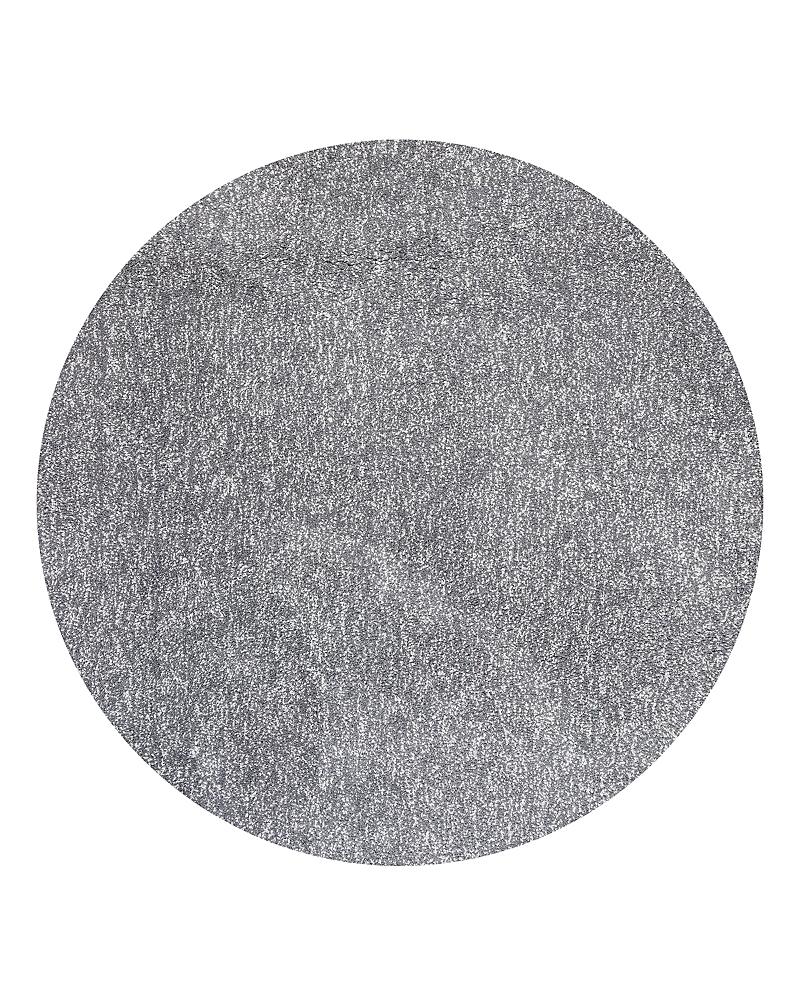 Kas Bliss Heather 1585 Round Area Rug, 8' X 8' In Grey