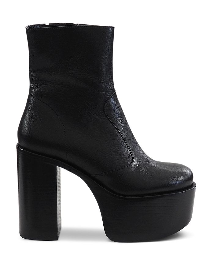SIMON MILLER WOMEN'S HIGH RAID PLATFORM BOOTS,F115 9025