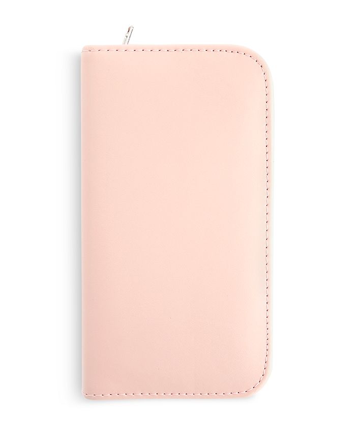 Royce New York Leather Compact Grooming Kit In Pink