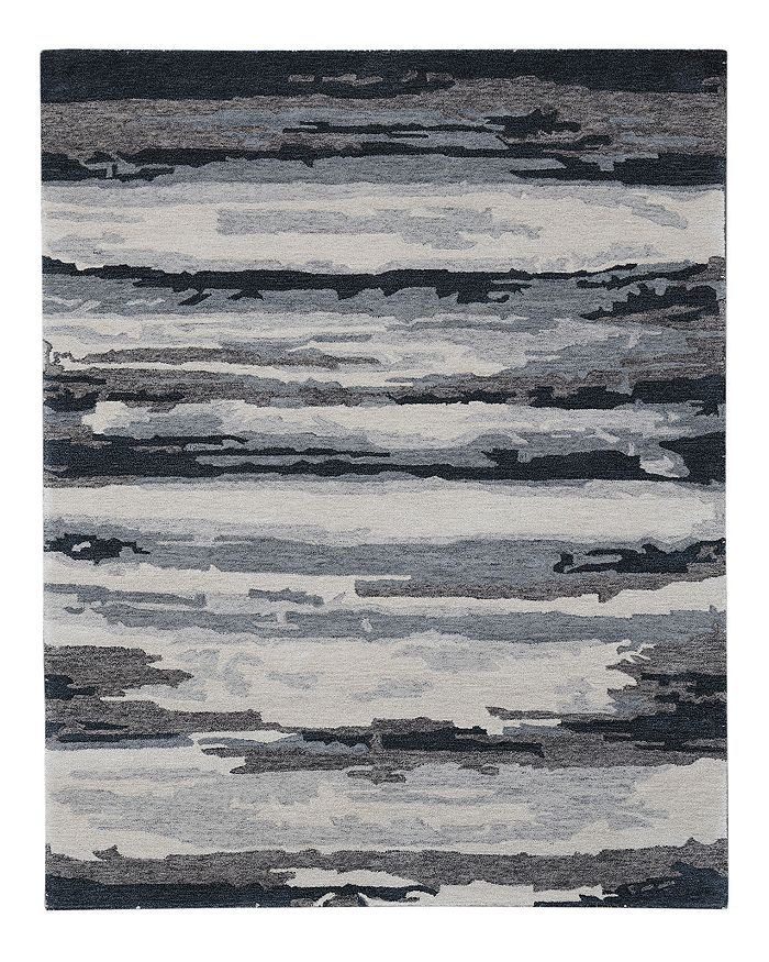 Amer Rugs Abstract Abs-6 Area Rug, 8' X 10' In Grey