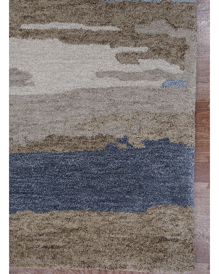 Shop Amer Rugs Abstract Abs-5 Area Rug, 5' X 8' In Blue
