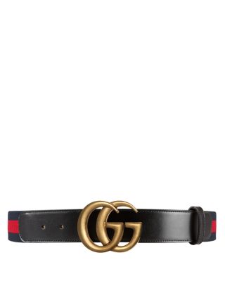 Web Belt with Double G Buckle 