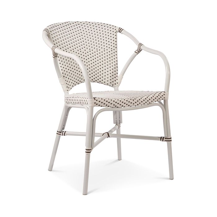 Sika Designs S Valerie Outdoor Bistro Chair In White