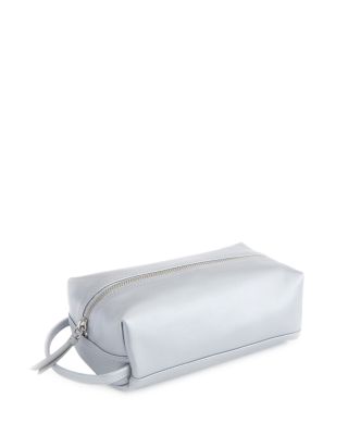 Royce New York Leather Compact Toiletry Travel Bag