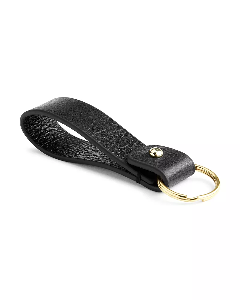 Royce New York Leather Loop Keychain