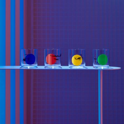 Rock &amp; Pop Finesse Whisky Glasses, Set of 4