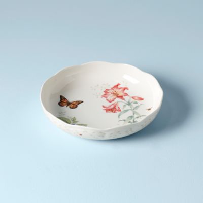 Butterfly Meadow Low Serve Bowl