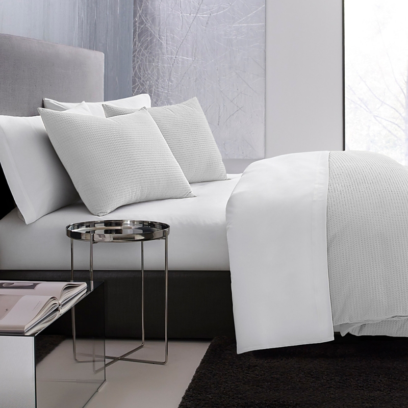 VERA WANG WAFFLE PIQUE COMFORTER SET, QUEEN USHSA51156801