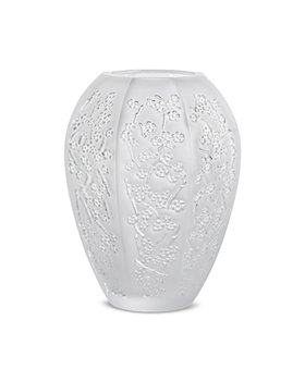Lalique - Sakura Clear Vase, Medium