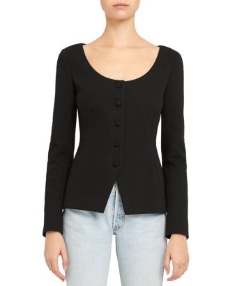 【美品】Theory SCOOP NECK JKT WESTWOOD セオリー Theory Scoop Neck Jacket | Bloomingdale's