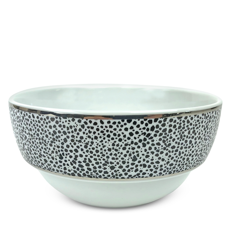 Michael Wainwright Panthera 5.5 Bowl In Platinum/white