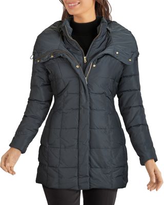 Cole Haan - Zip-Front Puffer Coat