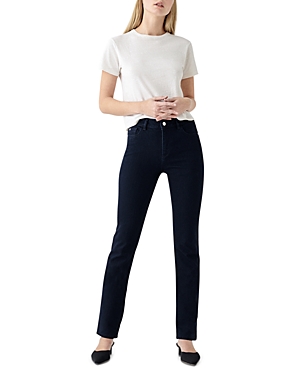 DL1961 Coco Curvy High Rise Straight Jeans in Flatiron