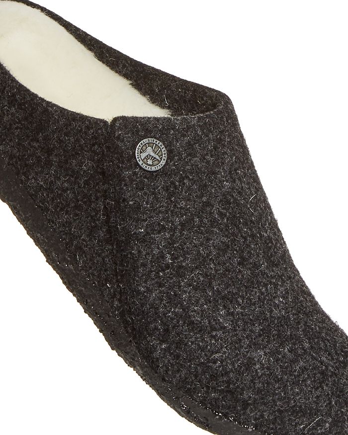 Shop Birkenstock Women's Zermatt Shearling Clogs In Gray