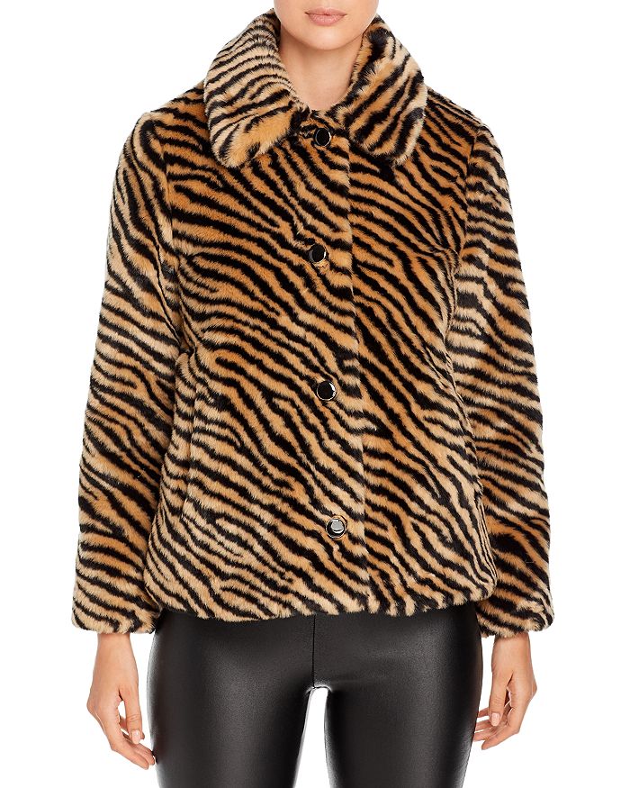 Kate spade sale leopard print coat