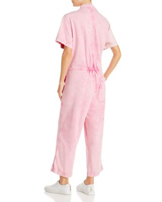 pink romper womens