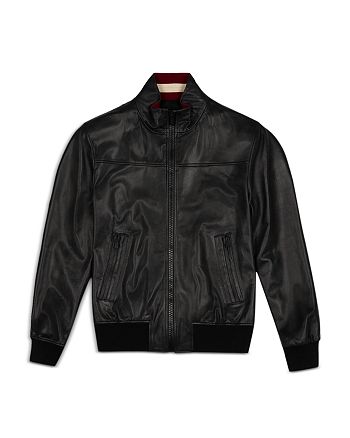 Bally Leather Jacket | Bloomingdale's
