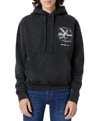 The Kooples - Cotton David Bowie Graphic Hoodie