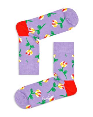 Happy Socks - Floral Print Socks