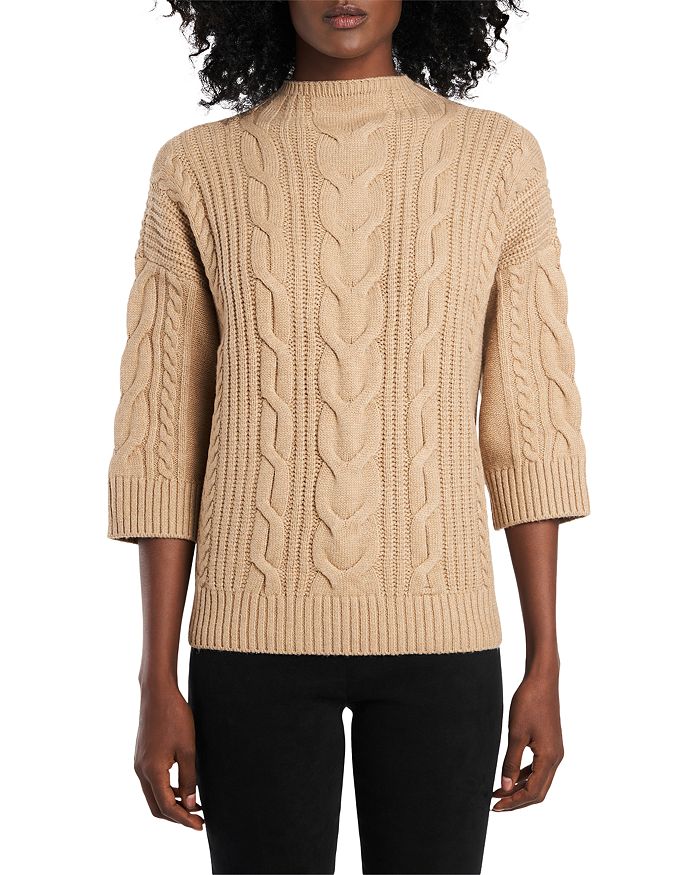 VINCE CAMUTO CABLE SWEATER,9150236