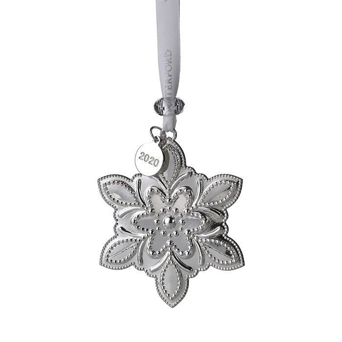 Waterford Silver Snowflake Ornament