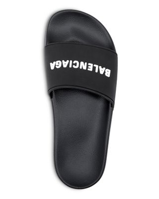 【BALENCIAGA】ミュール SLIDE Balenciaga Women's Logo Slide Sandals | Bloomingdale's