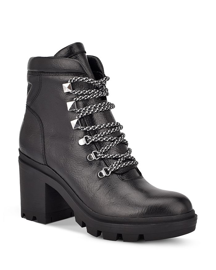 Marc Fisher Ltd Women's Kini Block Heel Booties - 100% Exclusive In Black Leather