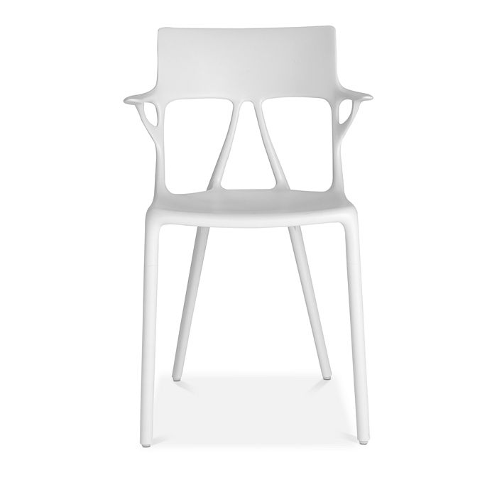 Kartell A.i. Chair, Set Of 2 In Matte White