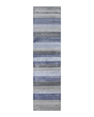 Bashian Terrain I167-BLN10 Runner Area Rug, 2'6 x 8'