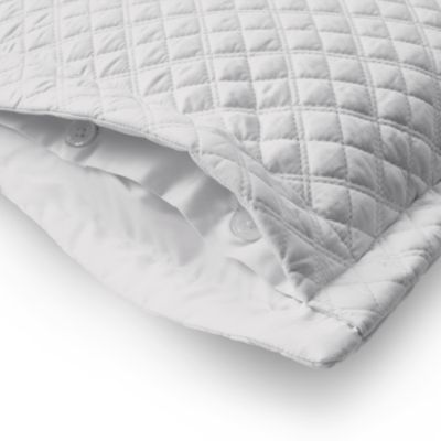 RL Quilted Sateen Argyle Decorative Pillow, 12" x 16"