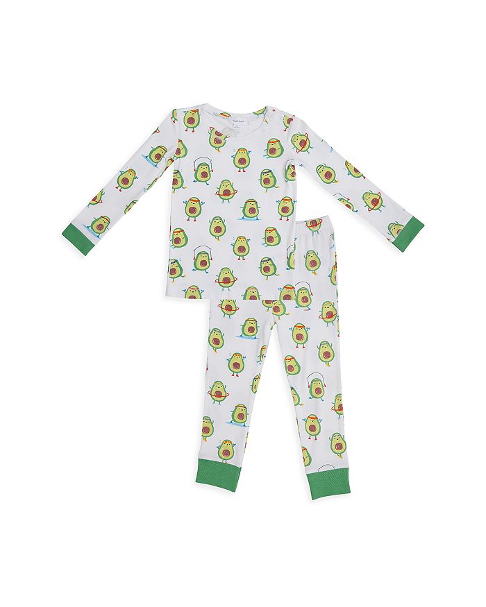 Angel Dear Boys' Exercising Avocado Pajama Set - Baby In Multi