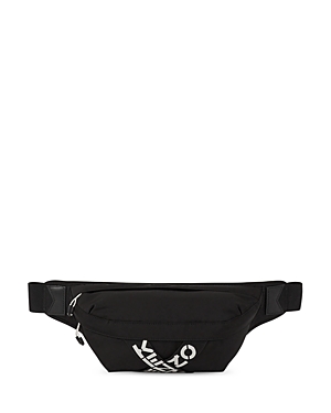 Kenzo X Logo Belt Bag In Black