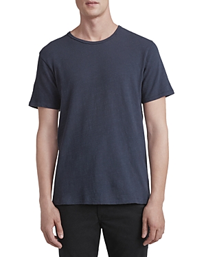 Rag & Bone Cotton Relaxed-fit Jersey T-shirt In Deep Navy