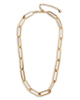 Hera Large-Link Collar Necklace, 17"-20"