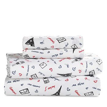 Karl Lagerfeld Paris Love From Paris Sheet Sets Bloomingdale S