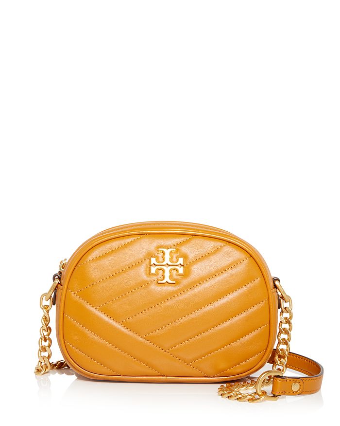 Tory Burch Kira Chevron Small Leather Camera Crossbody Bloomingdale's