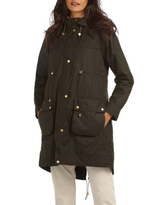 Barbour Birches Waxed Cotton Hooded 
