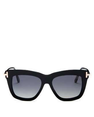 Tom Ford Dasha Polarized Square Sunglasses, 52mm | Bloomingdale's