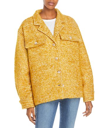 Anine Bing Leon Gold Jacket Bloomingdale S