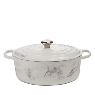 Le Creuset 6.75 Qt Marble Applique Oval Dutch Oven - Exclusive