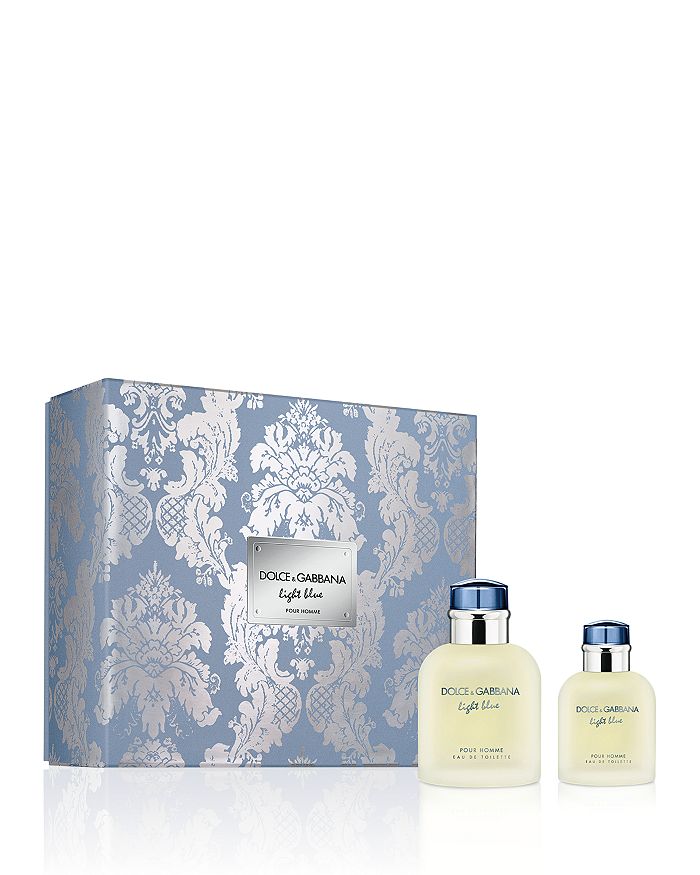 Dolce & Gabbana Light Blue Pour Homme Eau De Toilette 2 Piece Gift Set ($146 Value)