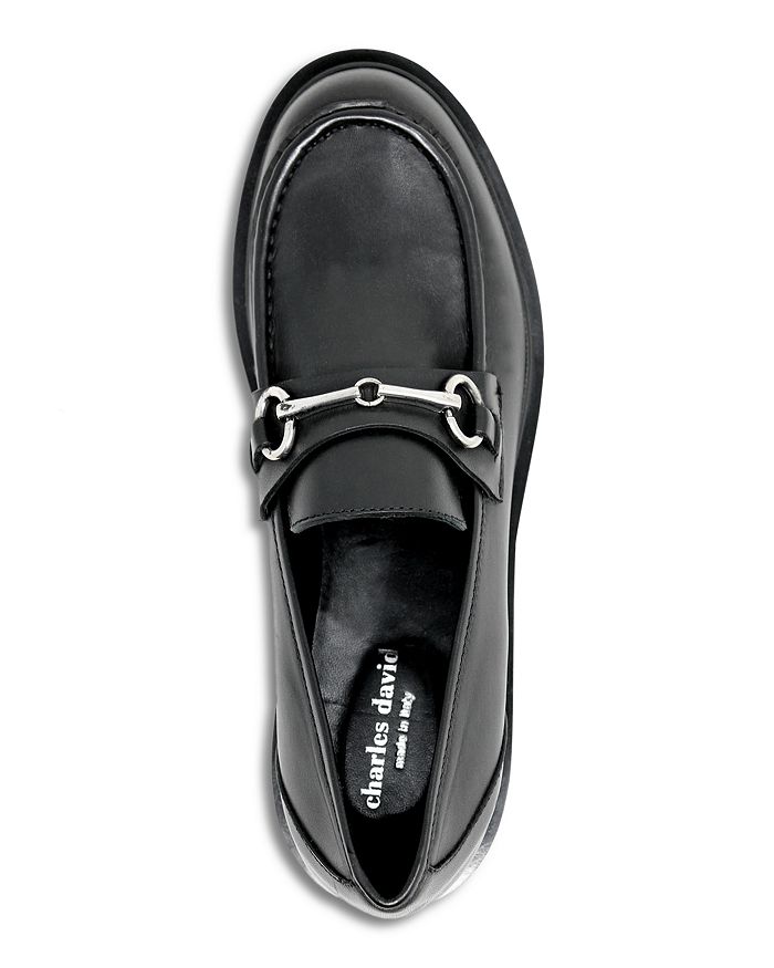 Charles David Women�s Alphie Slip On Loafer Flats In Black