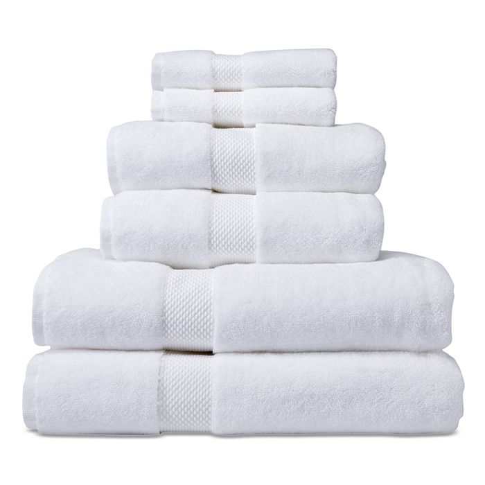Shop Matouk Regent Bath Towel Set In White