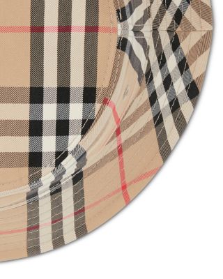 【BURBERRY】Check Cotton Bucket Hat/追跡+関税+全国送料込み Burberry Check Bucket Hat | Saks Fifth Avenue
