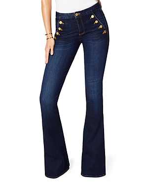 Ramy Brook Helena High Rise Flare Jeans in Dark Rinse